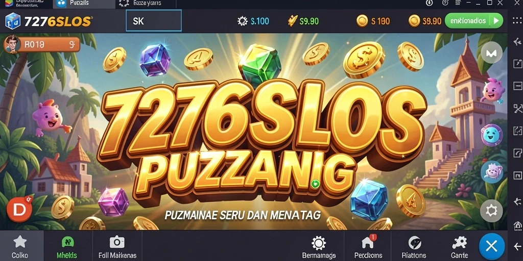 Tampilan gameplay menarik dari 7276SLOTS dengan puzzle yang menantang.