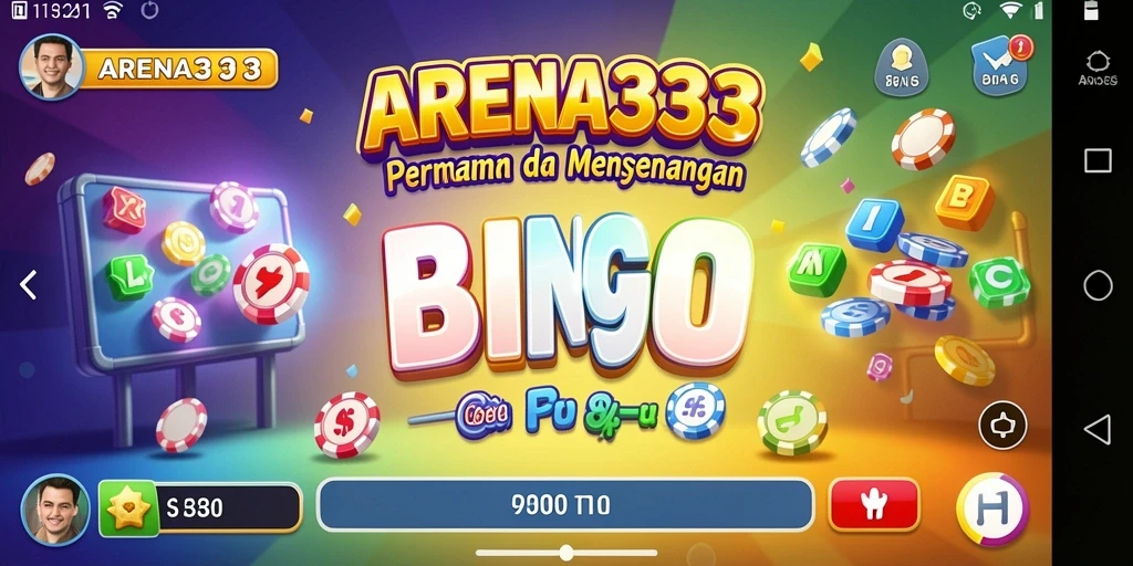 Tampilan seru gameplay Bingo di ARENA333.