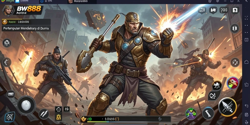 Gameplay BW888 yang mendebarkan dengan aksi intens.