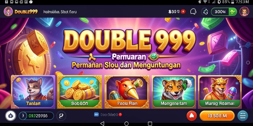 Gameplay seru dan peluang besar untuk menang di DOUBLE999.