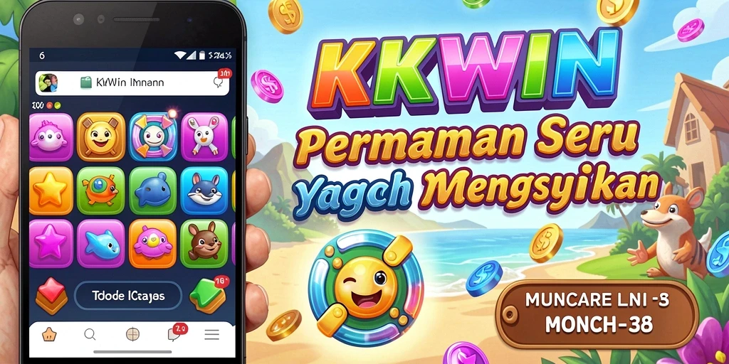 Tampilan gameplay <strong>KKWIN</strong> yang penuh warna dan menantang.