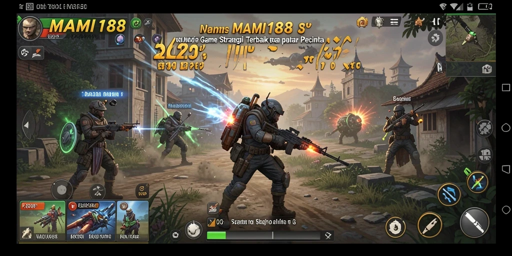 Tampilan gameplay seru dalam MAMI188 menunjukkan pertempuran strategis yang menegangkan.