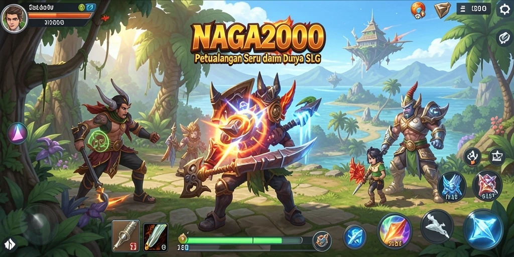 Gameplay menegangkan NAGA2000 dengan pertempuran strategi yang seru.
