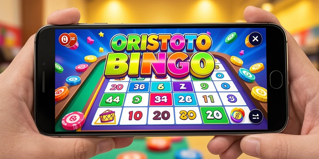 Tampilan gameplay seru saat bermain Bingo di ORISTOTO.
