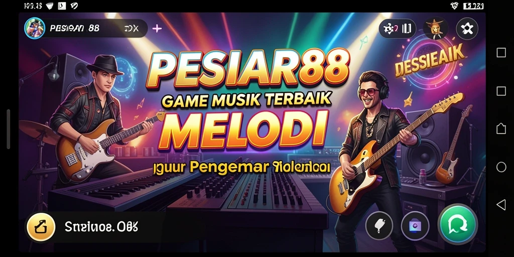 Tampilan gameplay PESIAR88 yang penuh warna dan interaktif.