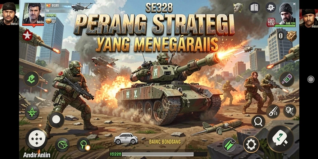 Tampilan menarik dari strategi pertempuran dalam SE328.