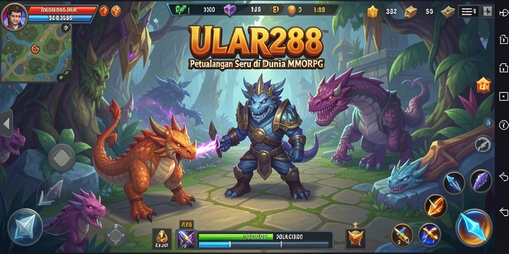Gameplay ULAR288 yang mendebarkan dalam dunia MMORPG.
